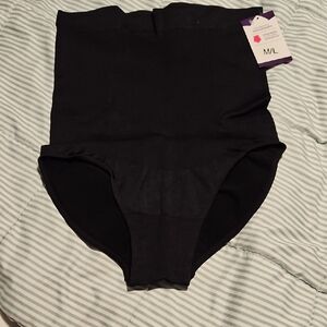 Black High-Waisted Panties